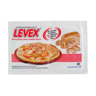 LEVADURA LEVEX  X 2  SOBRES DE 10G C/U